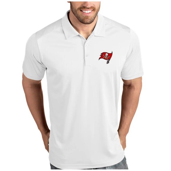 NFL Tampa Bay Buccaneers Reebok Polo Shirt Size M Men's - Picture 1 of 5